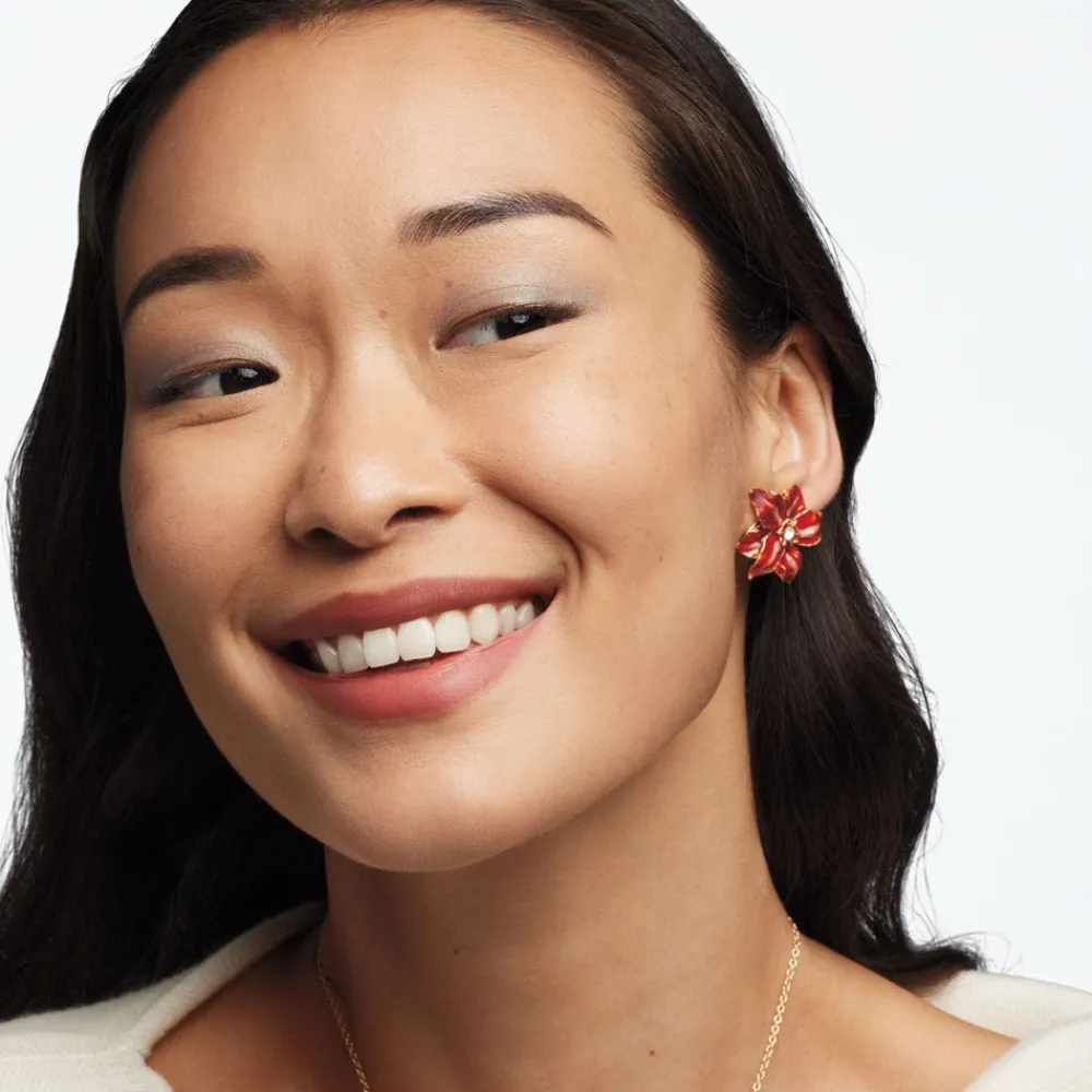 amaryllis_stud_earrings_1.webp Amaryllis Stud Earrings*The Met Store Cheap