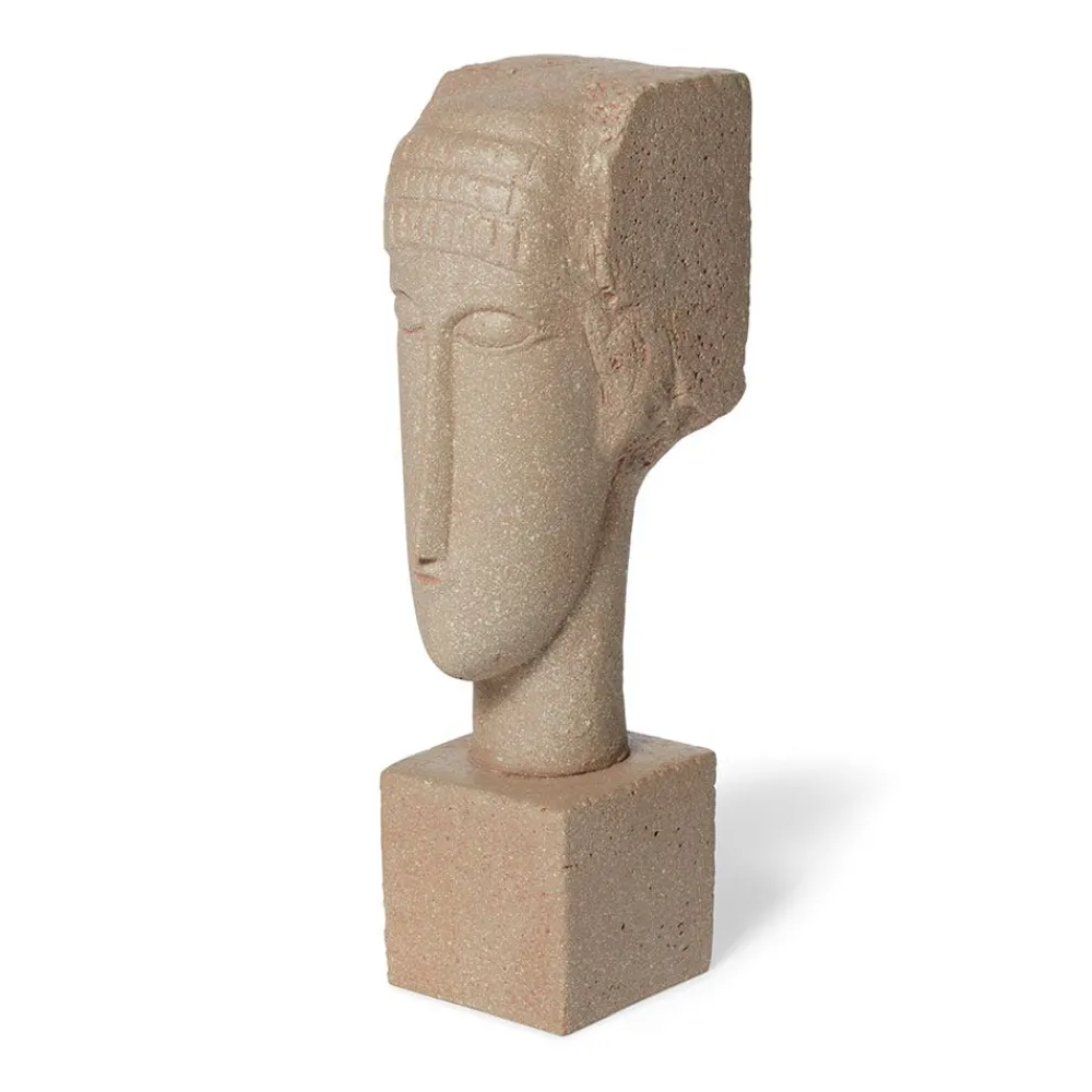 amedeo_modigliani_large_pink_tte_sculpture_1.webp Amedeo Modigliani: Large Pink Tête Sculpture*The Met Store Flash Sale