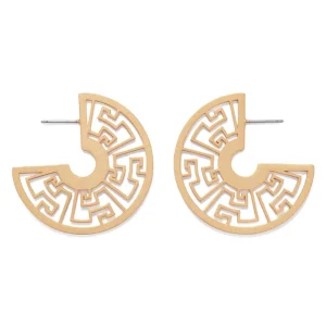 Ancient Fretwork Earrings*The Met Store Best