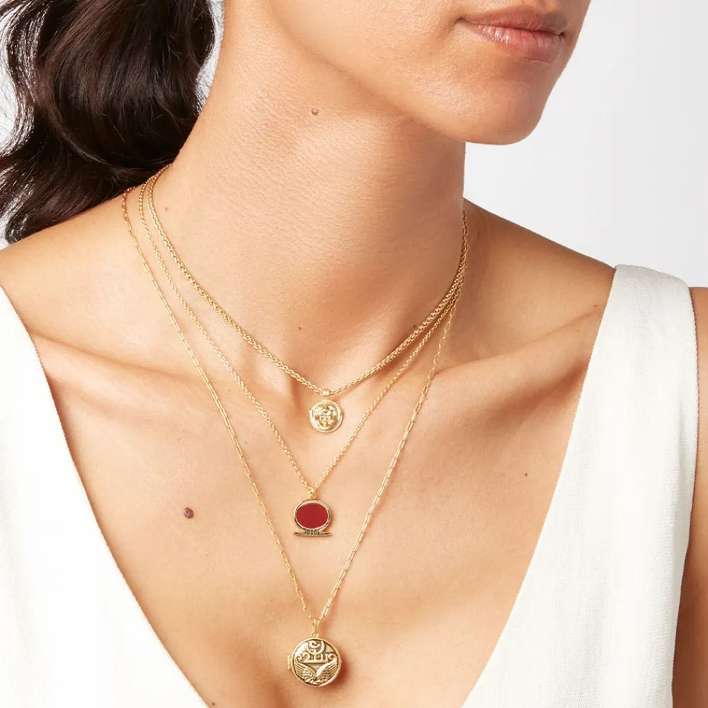 ancient_lion_pendant_necklace_1.webp Ancient Lion Pendant Necklace*The Met Store Cheap