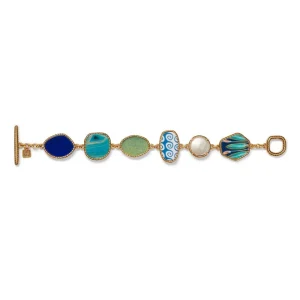 Ancient Mixed Motifs Glass Bracelet*The Met Store Store