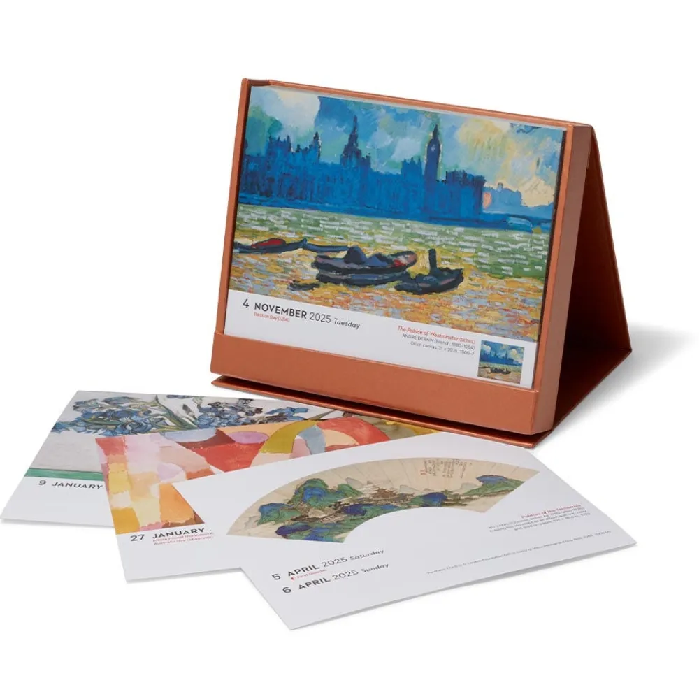 art__days_of_masterpieces_desk_calendar__0.webp Art: 365 Days of Masterpieces Desk Calendar 2025*The Met Store New
