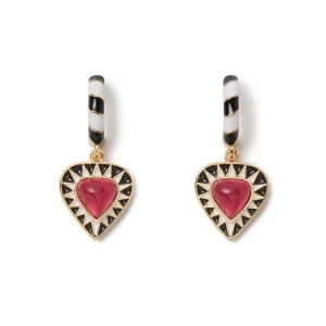 Atef Crown Huggie Charm Earrings*The Met Store Shop