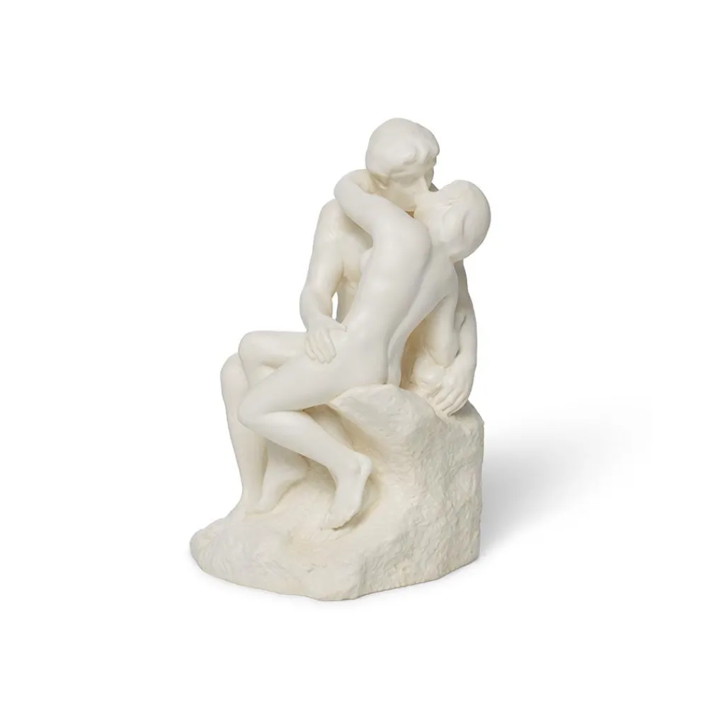 auguste_rodin_the_kiss_medium_white_sculpture_1.webp Auguste Rodin: The Kiss Medium White Sculpture*The Met Store Online