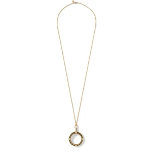 Bohemian Dragon Magnifier Pendant Necklace*The Met Store Hot