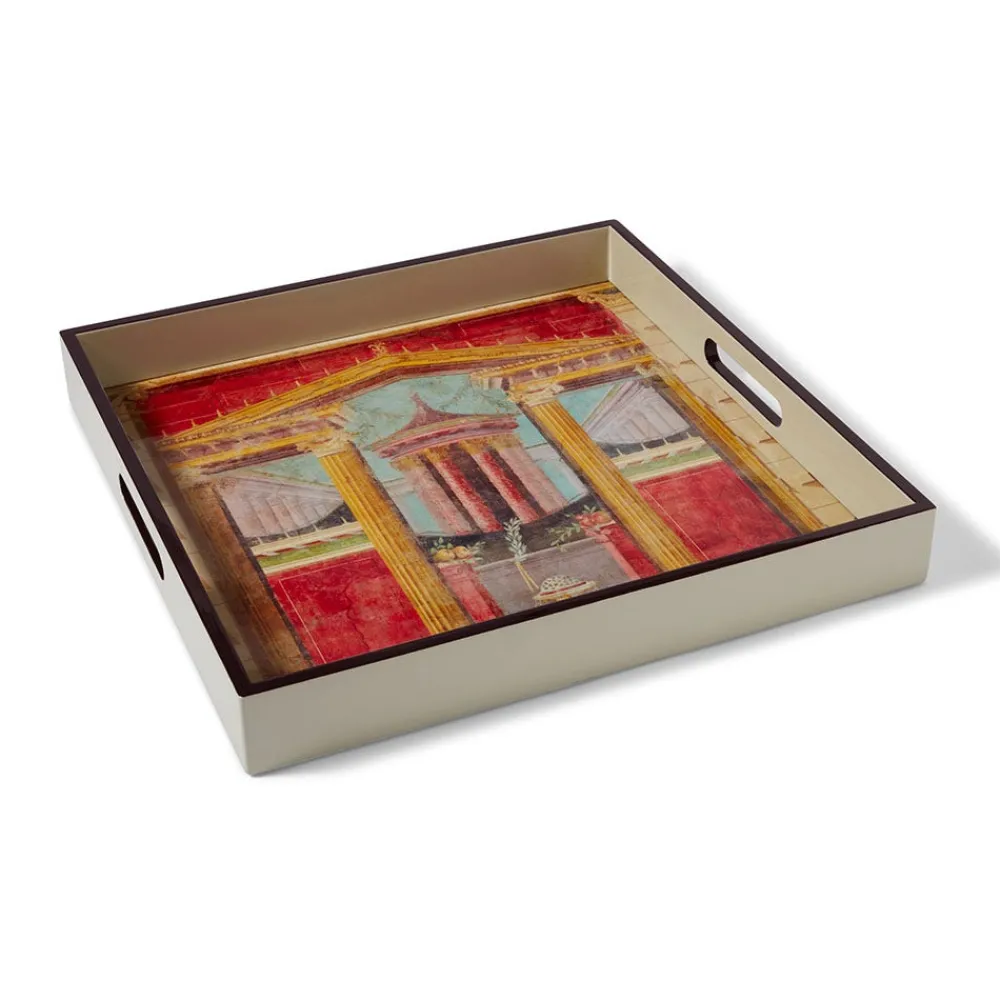 boscoreale_fresco_wood_lacquer_tray_2.webp Boscoreale Fresco Wood Lacquer Tray*The Met Store Best Sale