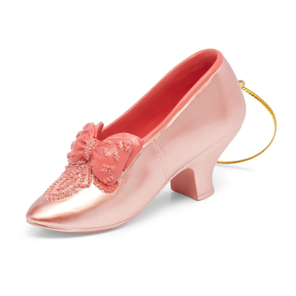 bowbedecked_evening_slipper_shoe_ornament_3.webp Bow-Bedecked Evening Slipper Shoe Ornament*The Met Store Outlet
