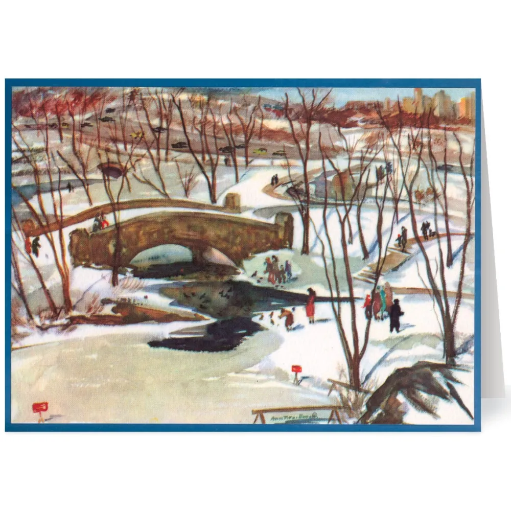 brockman_park_in_winter_holiday_cards_0.webp Brockman: Park in Winter Holiday Cards*The Met Store Shop