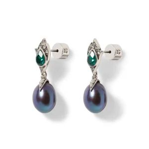 Chelsea Peacock Pearl Necklace and Drop Earrings Set*The Met Store Cheap
