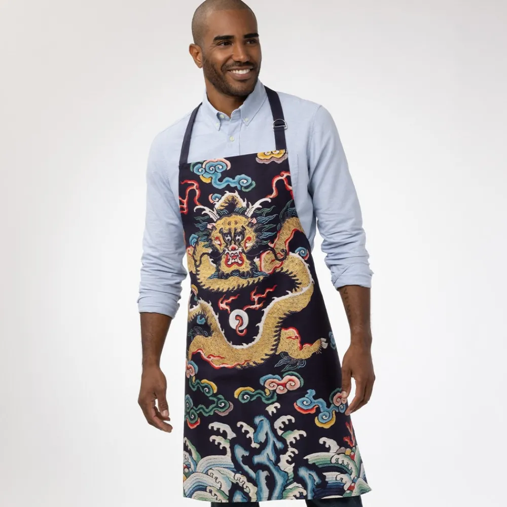 chinese_dragon_rank_badge_apron_1.webp Chinese Dragon Rank Badge Apron*The Met Store Hot