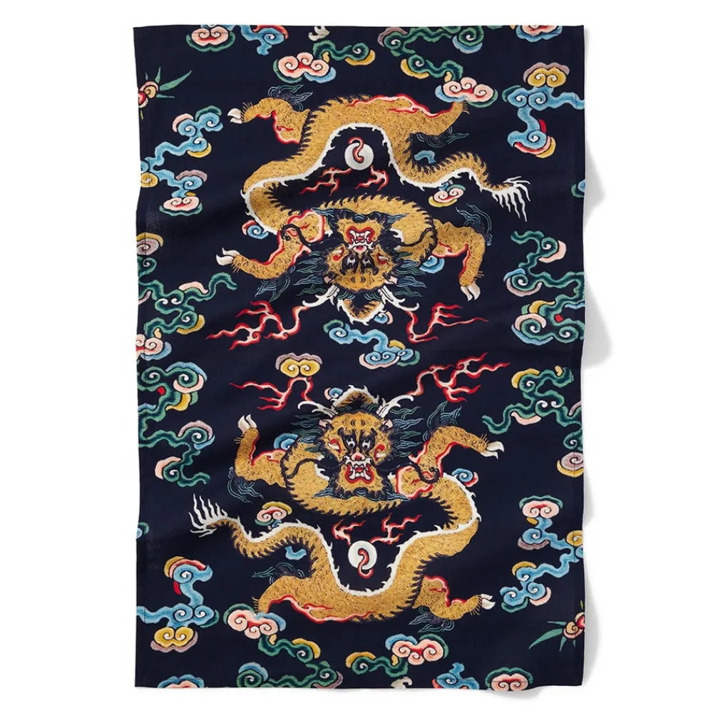chinese_dragon_rank_badge_tea_towel_0.webp Chinese Dragon Rank Badge Tea Towel*The Met Store Online