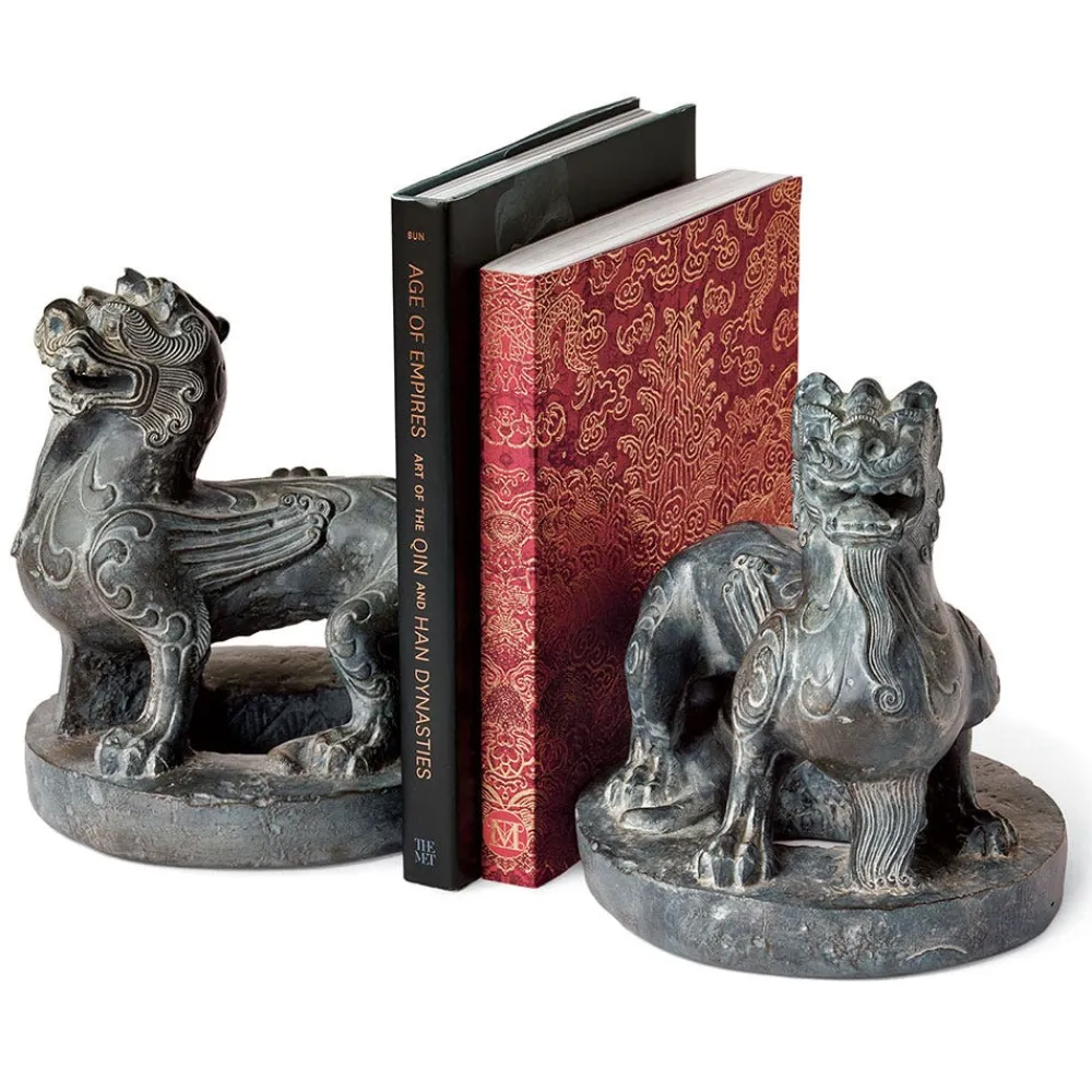 chinese_guardian_figure_bookends_3.webp Chinese Guardian Figure Bookends*The Met Store Cheap