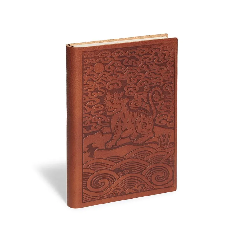 chinese_tiger_rank_badge_leather_journal_0.webp Chinese Tiger Rank Badge Leather Journal*The Met Store New