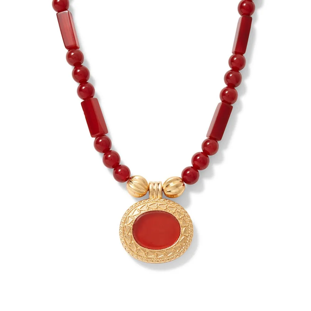 classical_carnelian_pendant_necklace_0.webp Classical Carnelian Pendant Necklace*The Met Store Discount