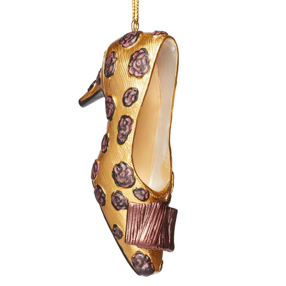 cocoa_rose_pump_shoe_ornament_0.webp Cocoa Rose Pump Shoe Ornament*The Met Store Best Sale