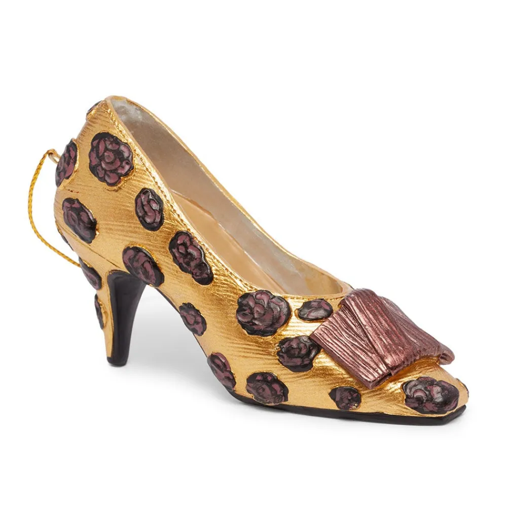 cocoa_rose_pump_shoe_ornament_2.webp Cocoa Rose Pump Shoe Ornament*The Met Store Best Sale