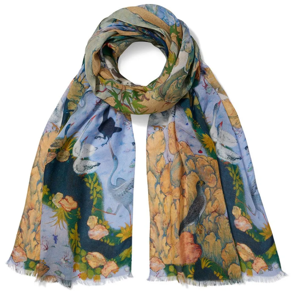 concourse_of_the_birds_oblong_scarf_0.webp Concourse of the Birds Oblong Scarf*The Met Store Clearance