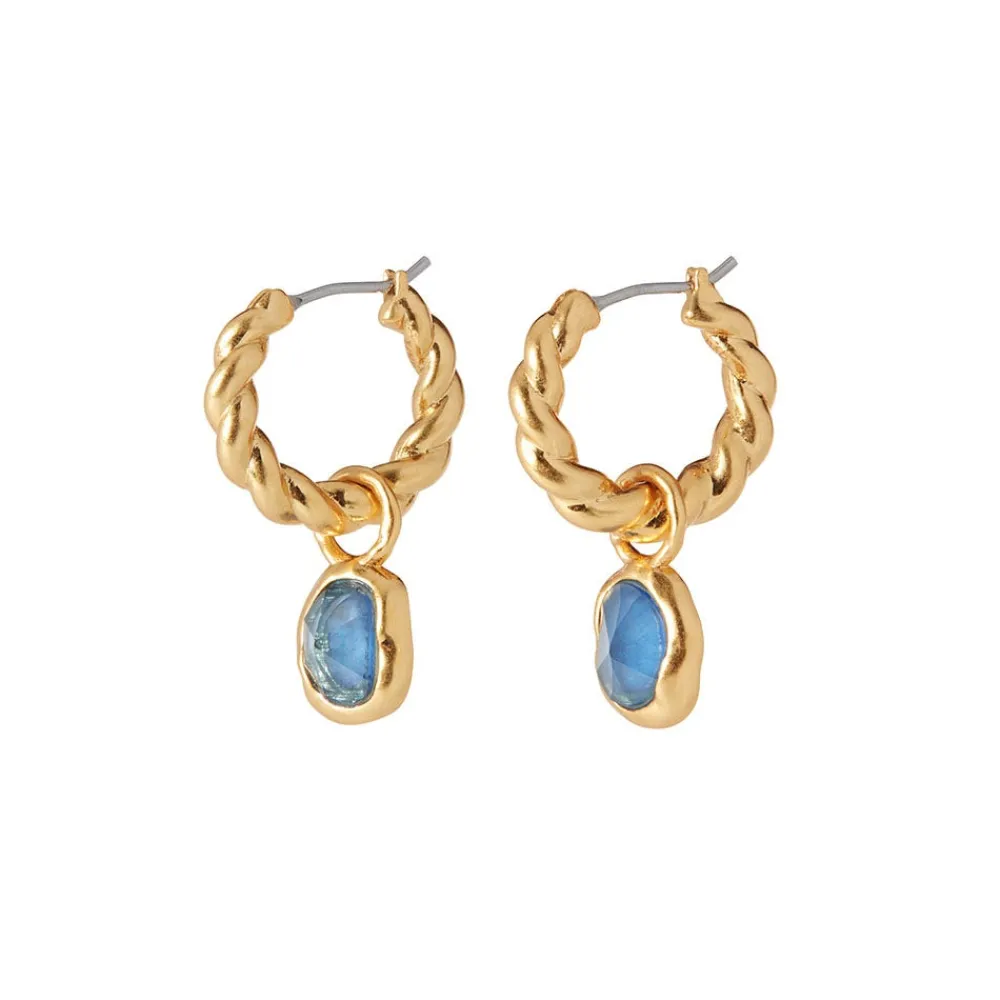 cypriot_twist_hoop_earrings_with_removable_charms_1.webp Cypriot Twist Hoop Earrings with Removable Charms*The Met Store Online