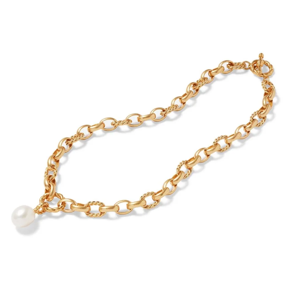 cypriot_twist_pearl_chain_pendant_necklace_2.webp Cypriot Twist Pearl Chain Pendant Necklace*The Met Store Cheap
