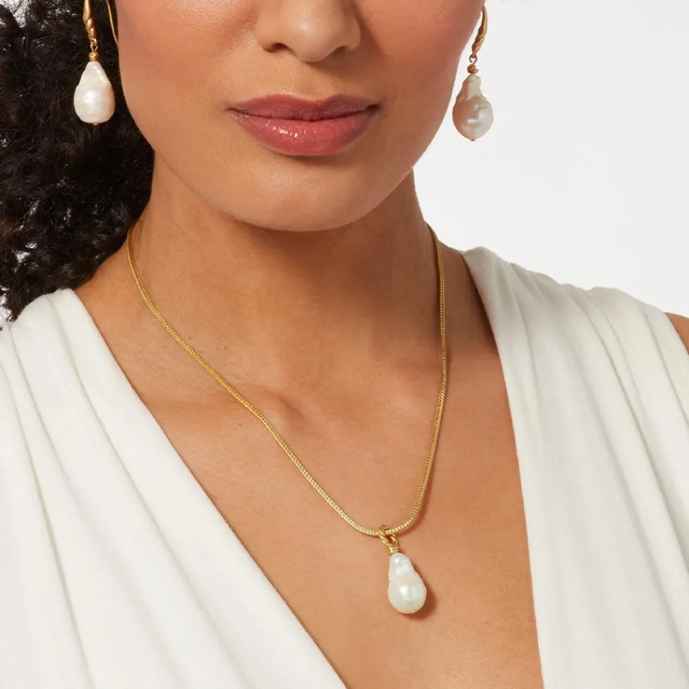 cypriot_twist_pearl_pendant_necklace_3.webp Cypriot Twist Pearl Pendant Necklace*The Met Store Hot