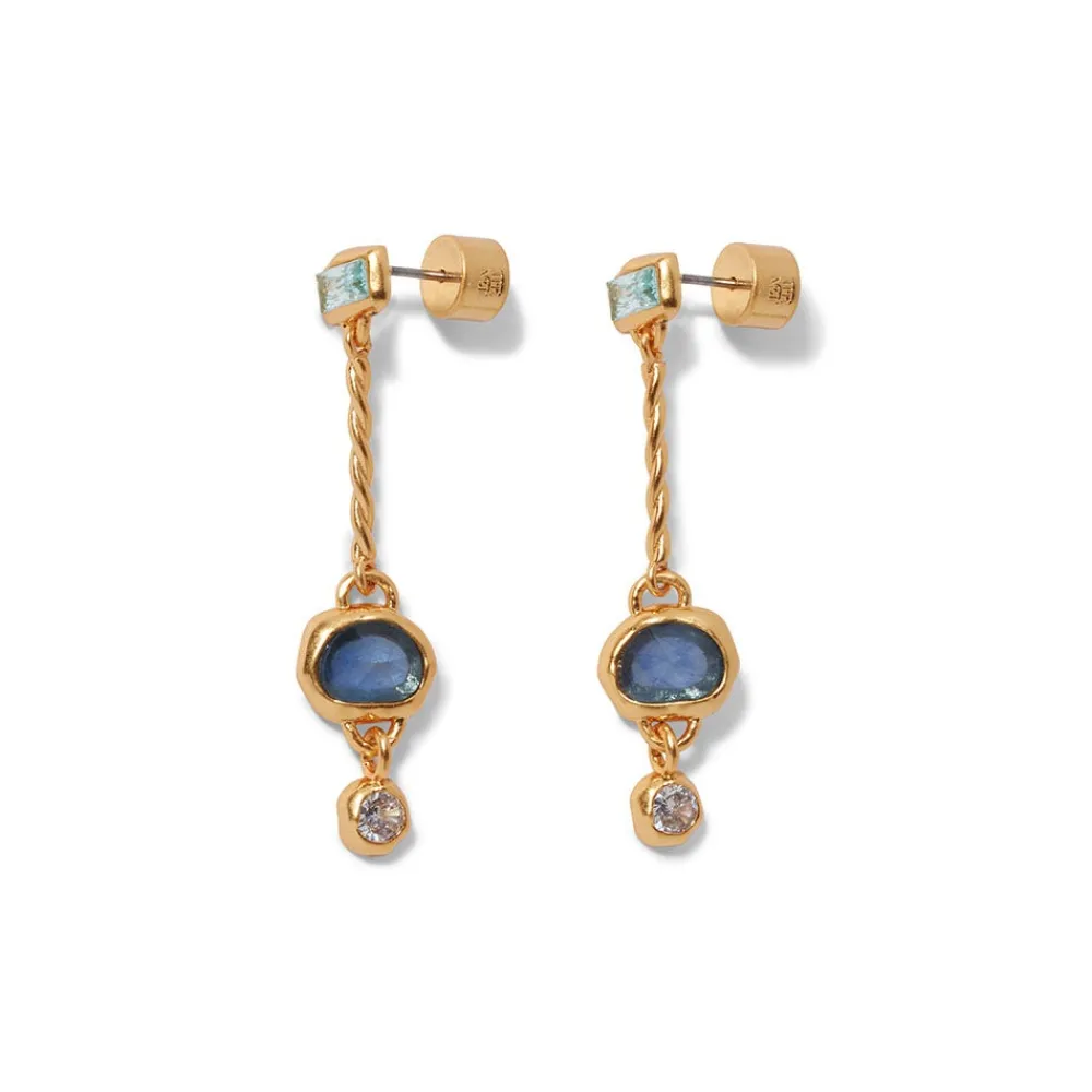 cypriot_twist_tripledrop_earrings_1.webp Cypriot Twist Triple-Drop Earrings*The Met Store Best Sale