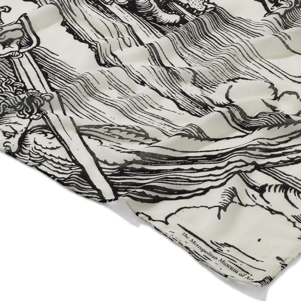 drer_apocalypse_unisex_oblong_scarf_6.webp Dürer Apocalypse Unisex Oblong Scarf*The Met Store Store