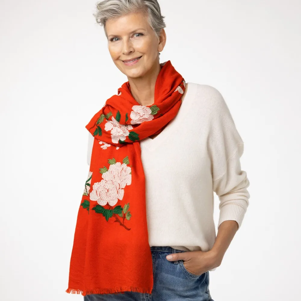 edo_blossoms_and_butterflies_embroidered_shawl_1.webp Edo Blossoms and Butterflies Embroidered Shawl*The Met Store Shop