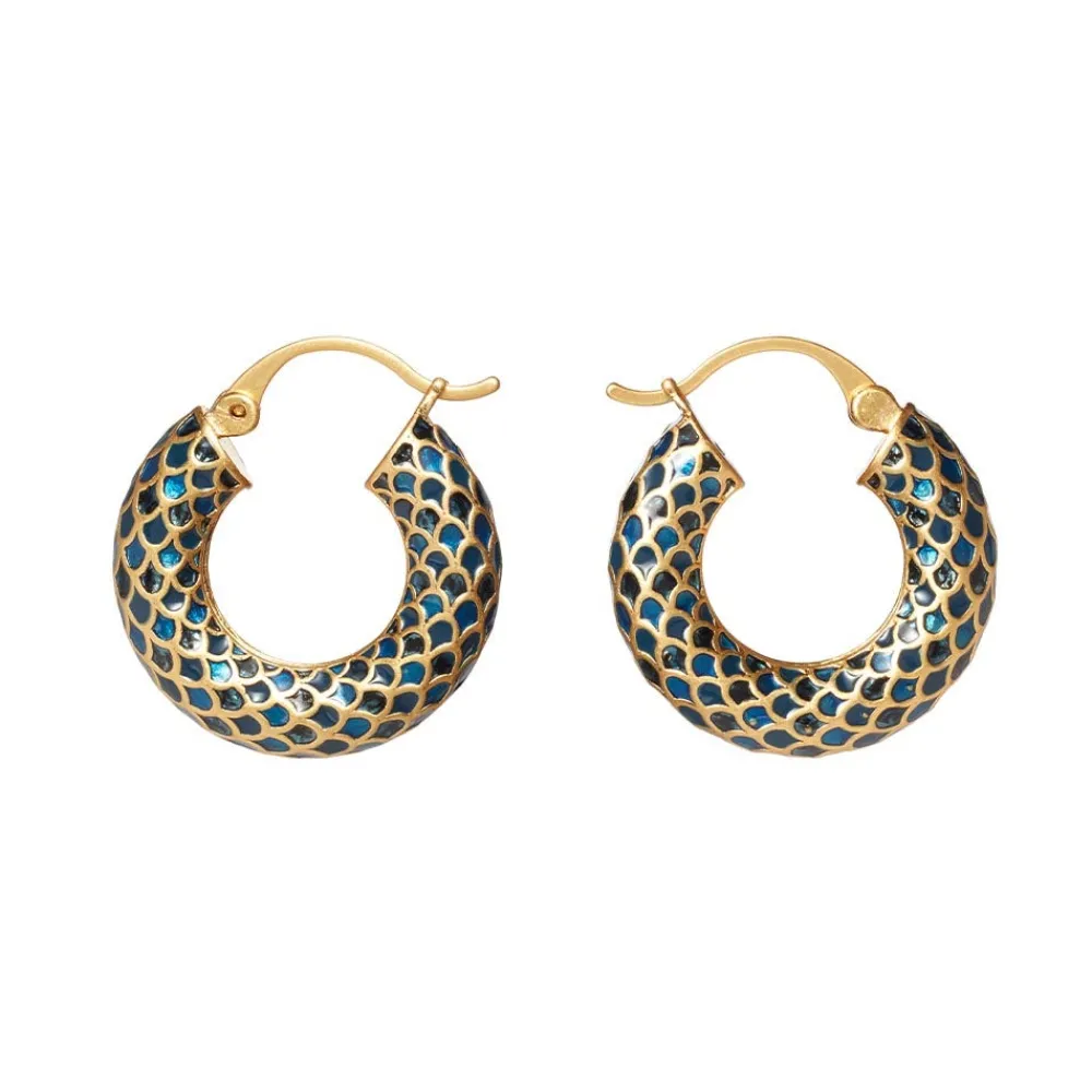egyptian_feather_hoop_earrings_0.webp Egyptian Feather Hoop Earrings*The Met Store Clearance