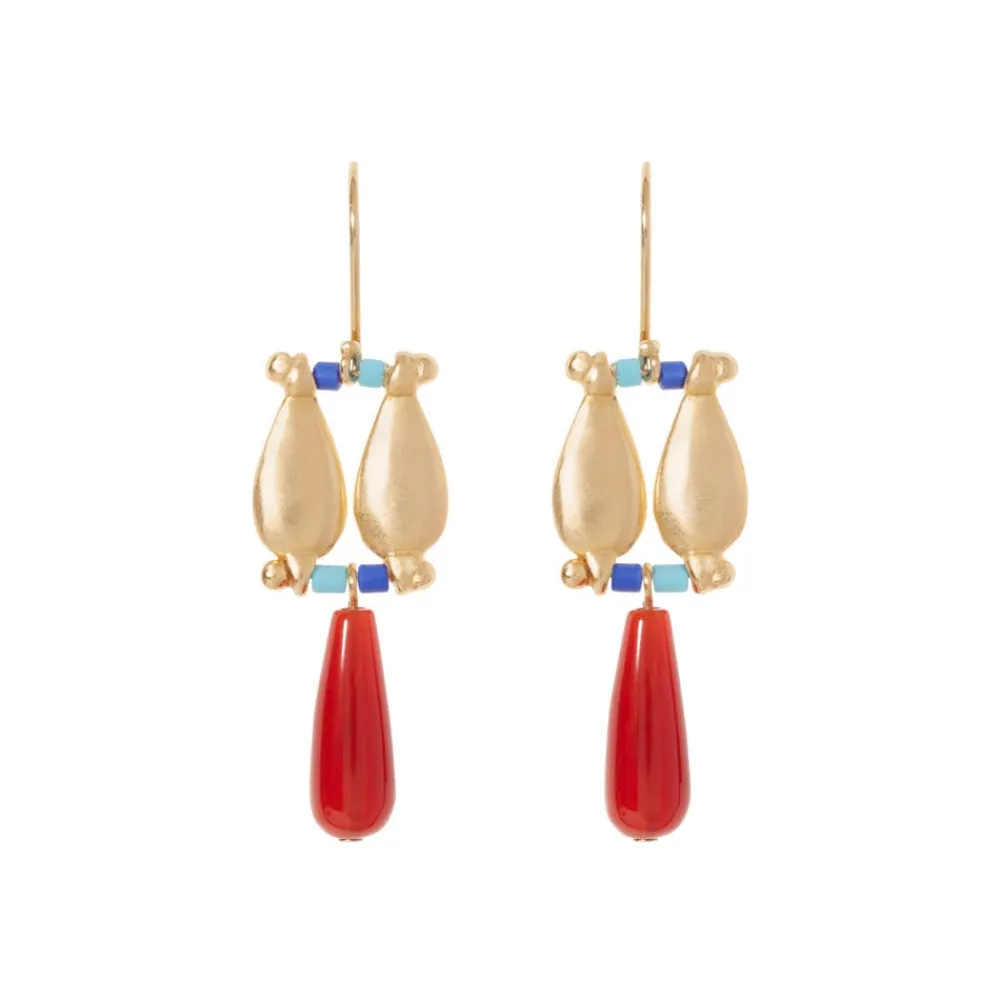 egyptian_fringe_drop_earrings_0.webp Egyptian Fringe Drop Earrings*The Met Store Online