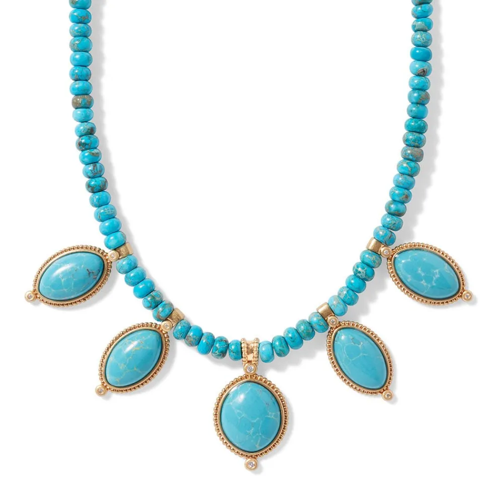 egyptian_hathor_turquoise_multidrop_necklace_0.webp Egyptian Hathor Turquoise Multi-Drop Necklace*The Met Store Cheap