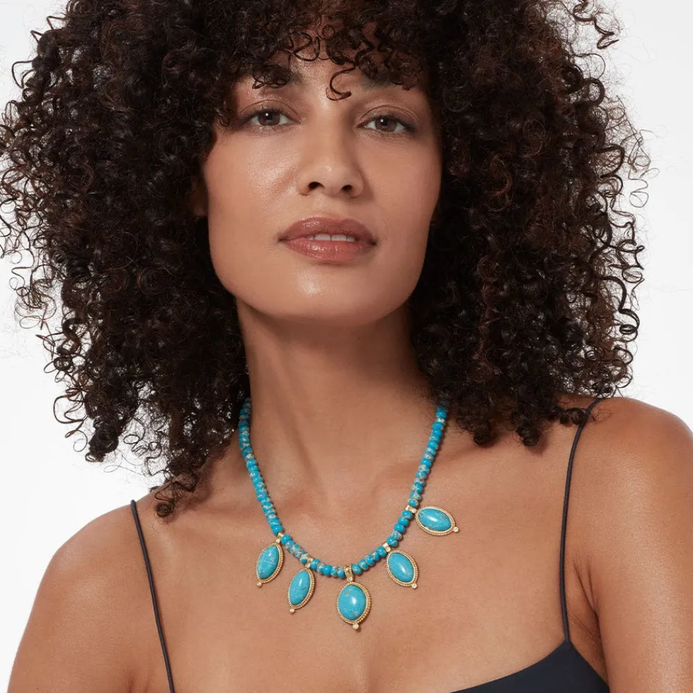 egyptian_hathor_turquoise_multidrop_necklace_1.webp Egyptian Hathor Turquoise Multi-Drop Necklace*The Met Store Cheap