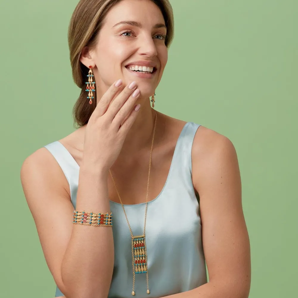 egyptian_nefer_amulet_ladder_bracelet_1.webp Egyptian Nefer Amulet Ladder Bracelet*The Met Store Clearance