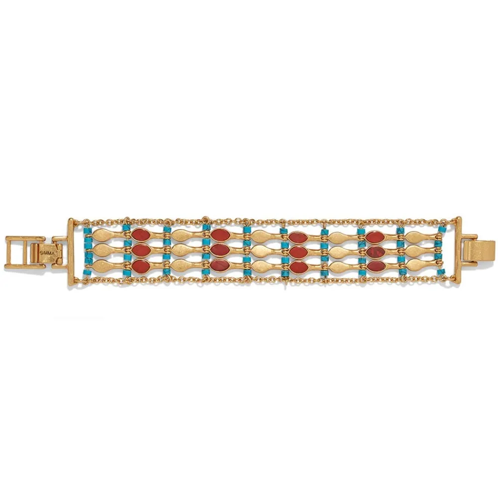 egyptian_nefer_amulet_ladder_bracelet_2.webp Egyptian Nefer Amulet Ladder Bracelet*The Met Store Clearance