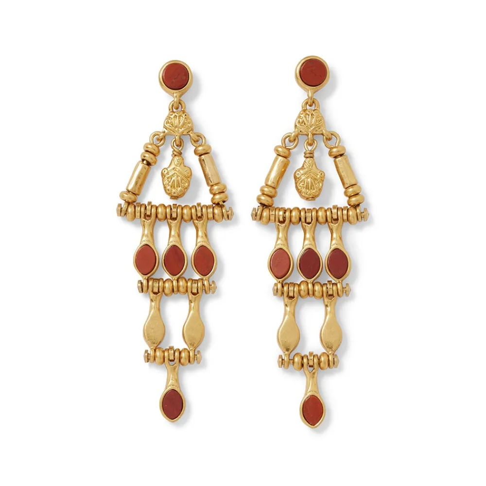 egyptian_nefer_amulet_red_jasper_chandelier_earrings_0.webp Egyptian Nefer Amulet Red Jasper Chandelier Earrings*The Met Store Clearance