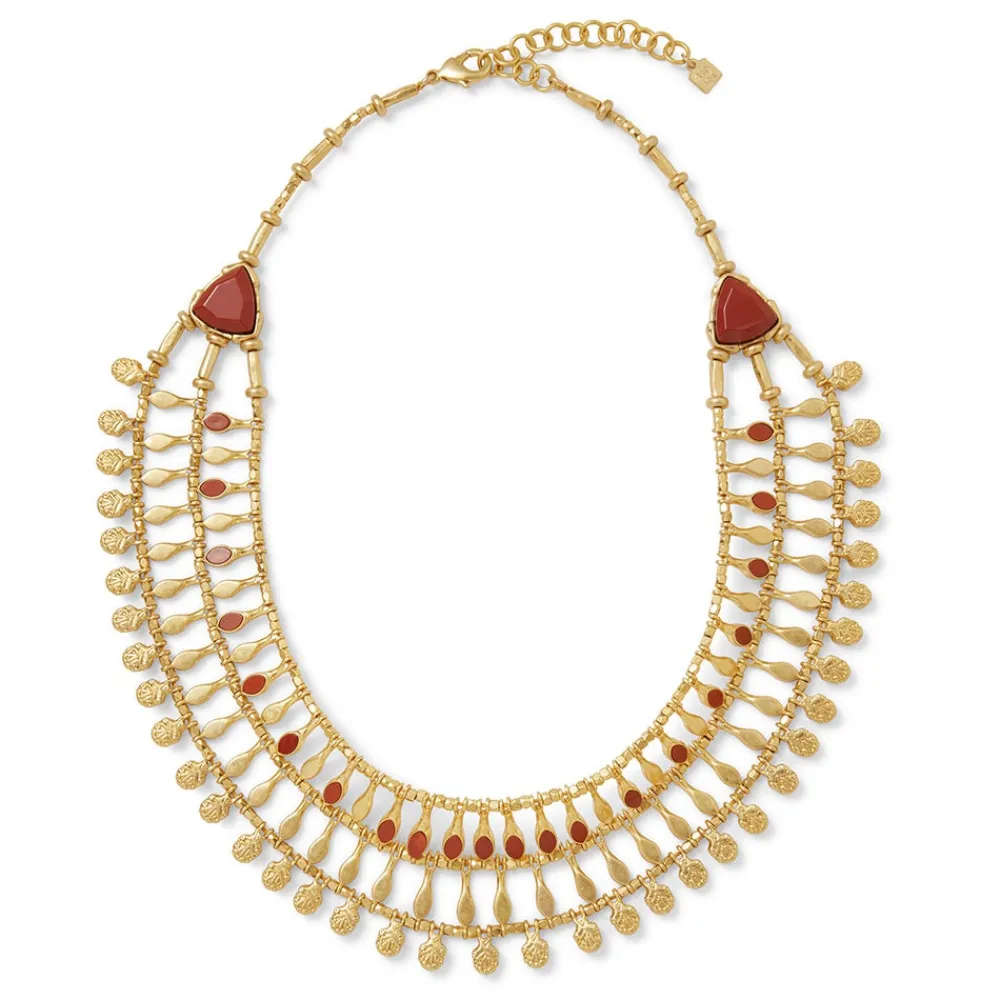 egyptian_nefer_amulet_red_jasper_collar_necklace_0.webp Egyptian Nefer Amulet Red Jasper Collar Necklace*The Met Store Discount