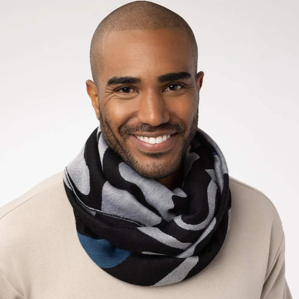 egyptian_swirled_glass_unisex_oblong_jacquard_scarf_1.webp Egyptian Swirled Glass Unisex Oblong Jacquard Scarf*The Met Store Shop