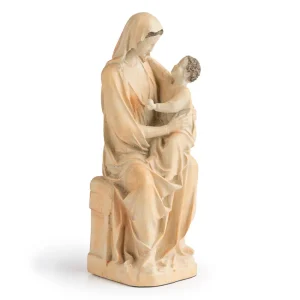 Enthroned Virgin and Child Sculpture*The Met Store Fashion
