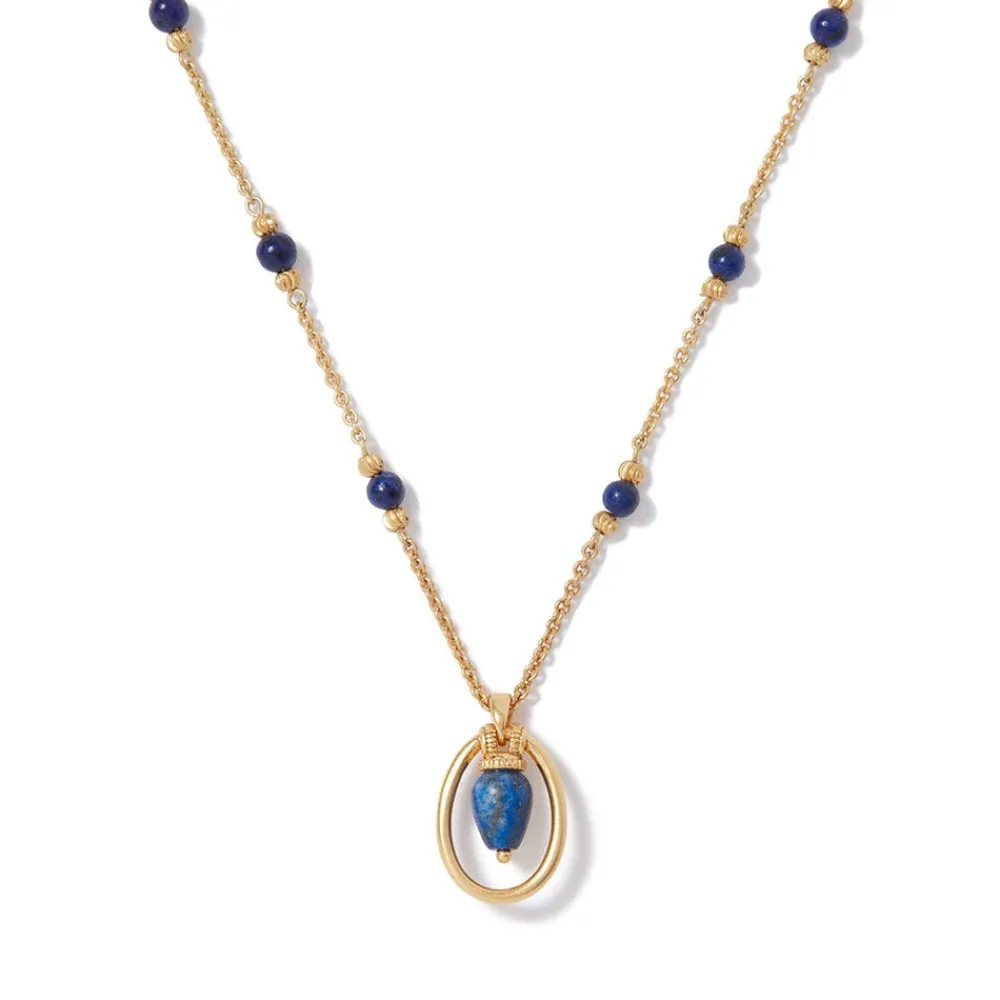 etruscan_lapis_pendant_necklace_0.webp Etruscan Lapis Pendant Necklace*The Met Store Cheap