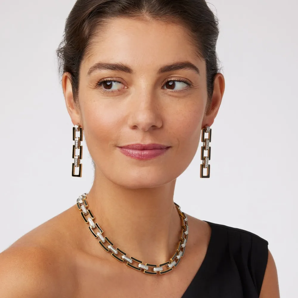 european_buckle_enamel_collar_necklace_4.webp European Buckle Enamel Collar Necklace*The Met Store Store