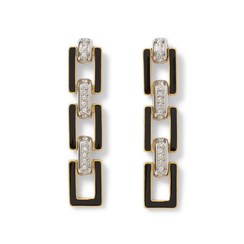 european_buckle_enamel_drop_earrings_0.webp European Buckle Enamel Drop Earrings*The Met Store New