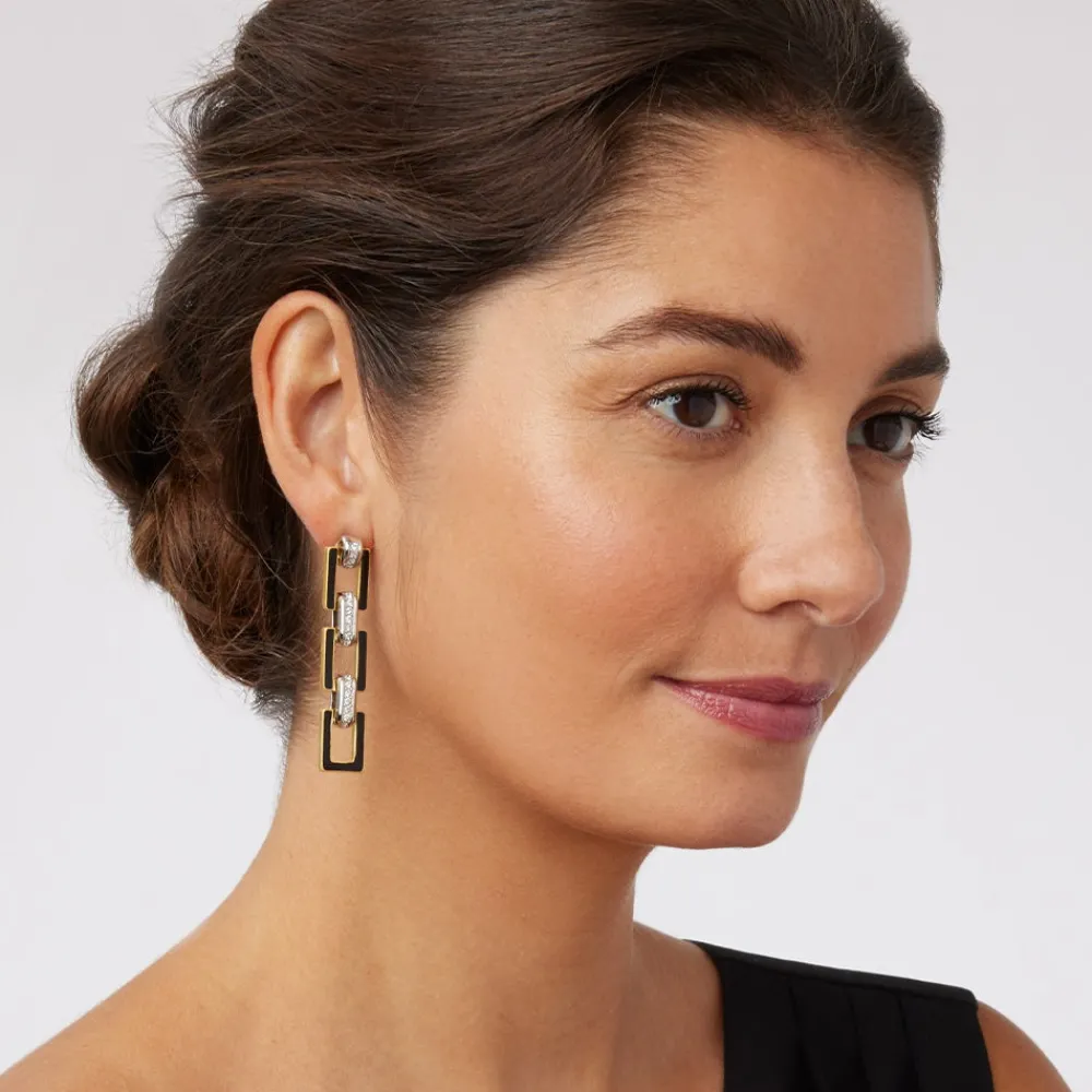 european_buckle_enamel_drop_earrings_1.webp European Buckle Enamel Drop Earrings*The Met Store New