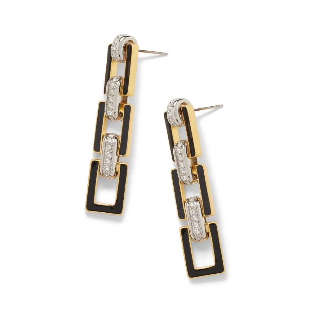 european_buckle_enamel_drop_earrings_2.webp European Buckle Enamel Drop Earrings*The Met Store New
