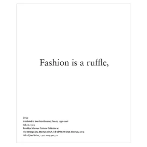 FASHION IS...*The Met Store Hot