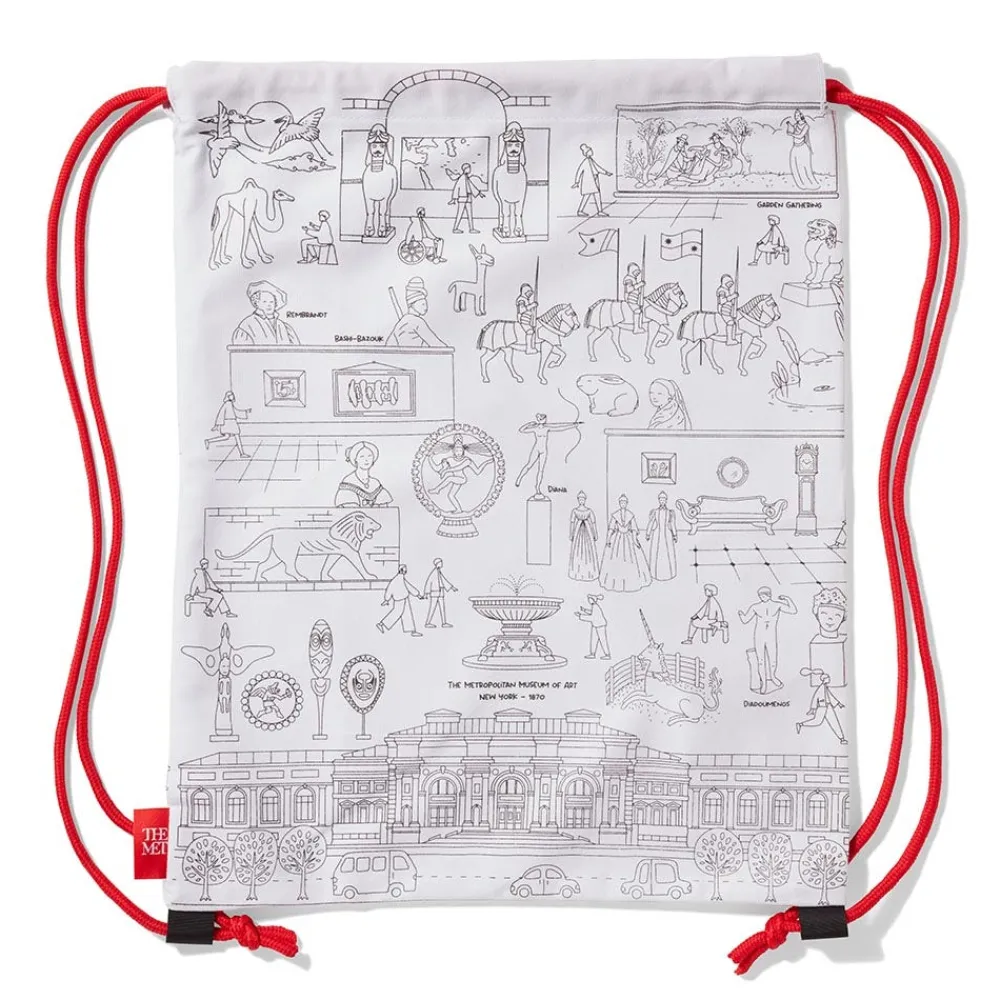 favorite_galleries_of_the_met_color__learn_washable_kids_drawstring_backpack_1.webp Favorite Galleries of The Met Color & Learn Washable Kids' Drawstring Backpack*The Met Store Best