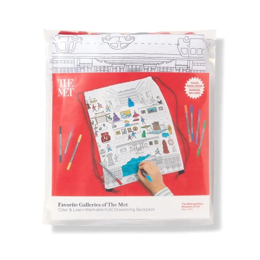 favorite_galleries_of_the_met_color__learn_washable_kids_drawstring_backpack_3.webp Favorite Galleries of The Met Color & Learn Washable Kids' Drawstring Backpack*The Met Store Best