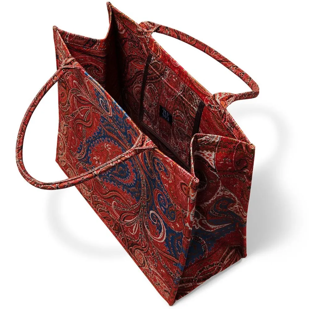 four_seasons_paisley_oversize_structured_tote_2.webp Four Seasons Paisley Oversize Structured Tote*The Met Store Discount