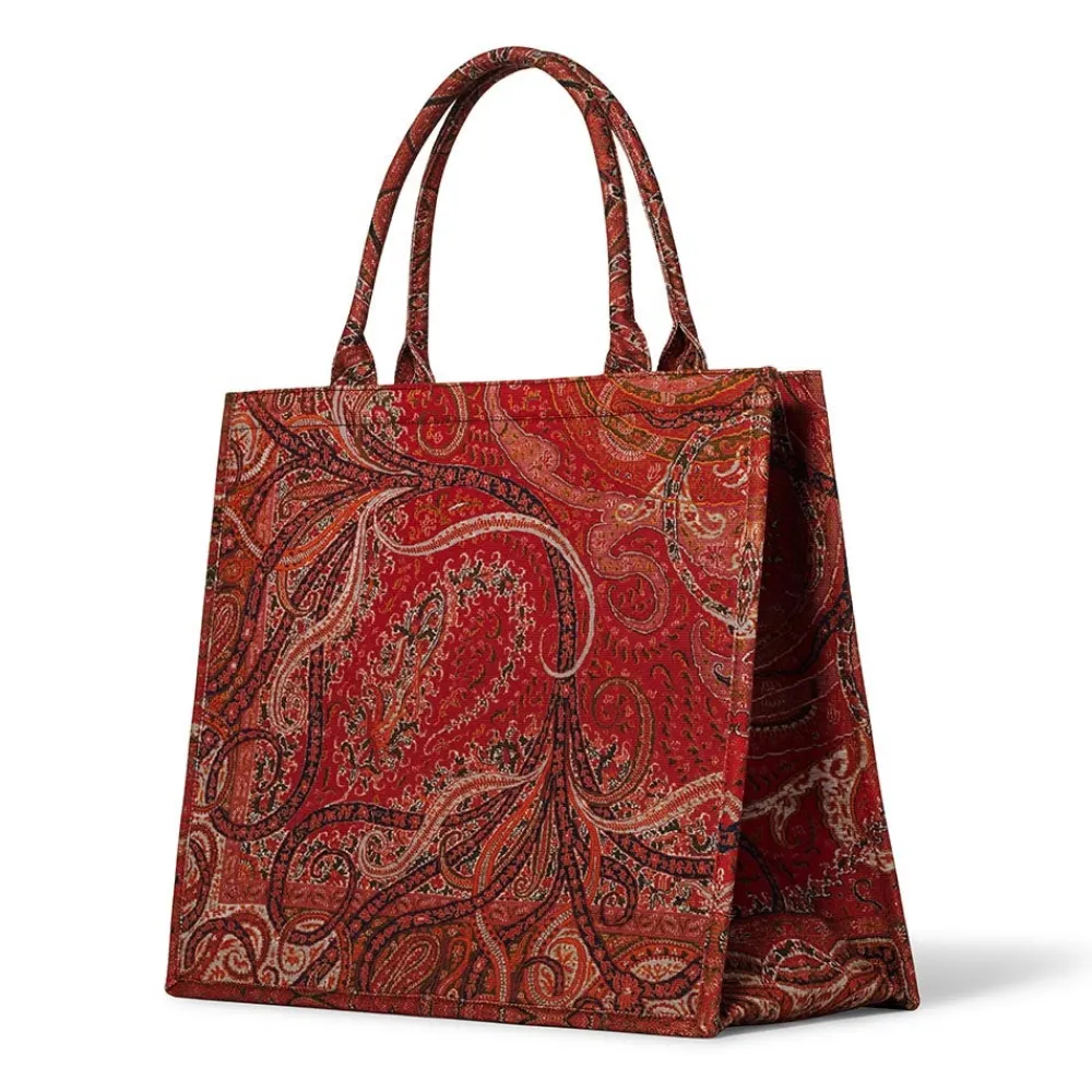 four_seasons_paisley_oversize_structured_tote_5.webp Four Seasons Paisley Oversize Structured Tote*The Met Store Discount
