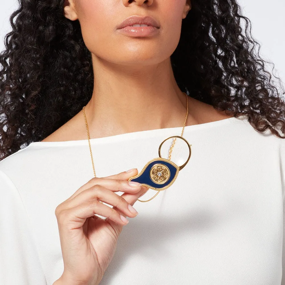 french_loupe_magnifier_pendant_necklace_3.webp French Loupe Magnifier Pendant Necklace*The Met Store Clearance