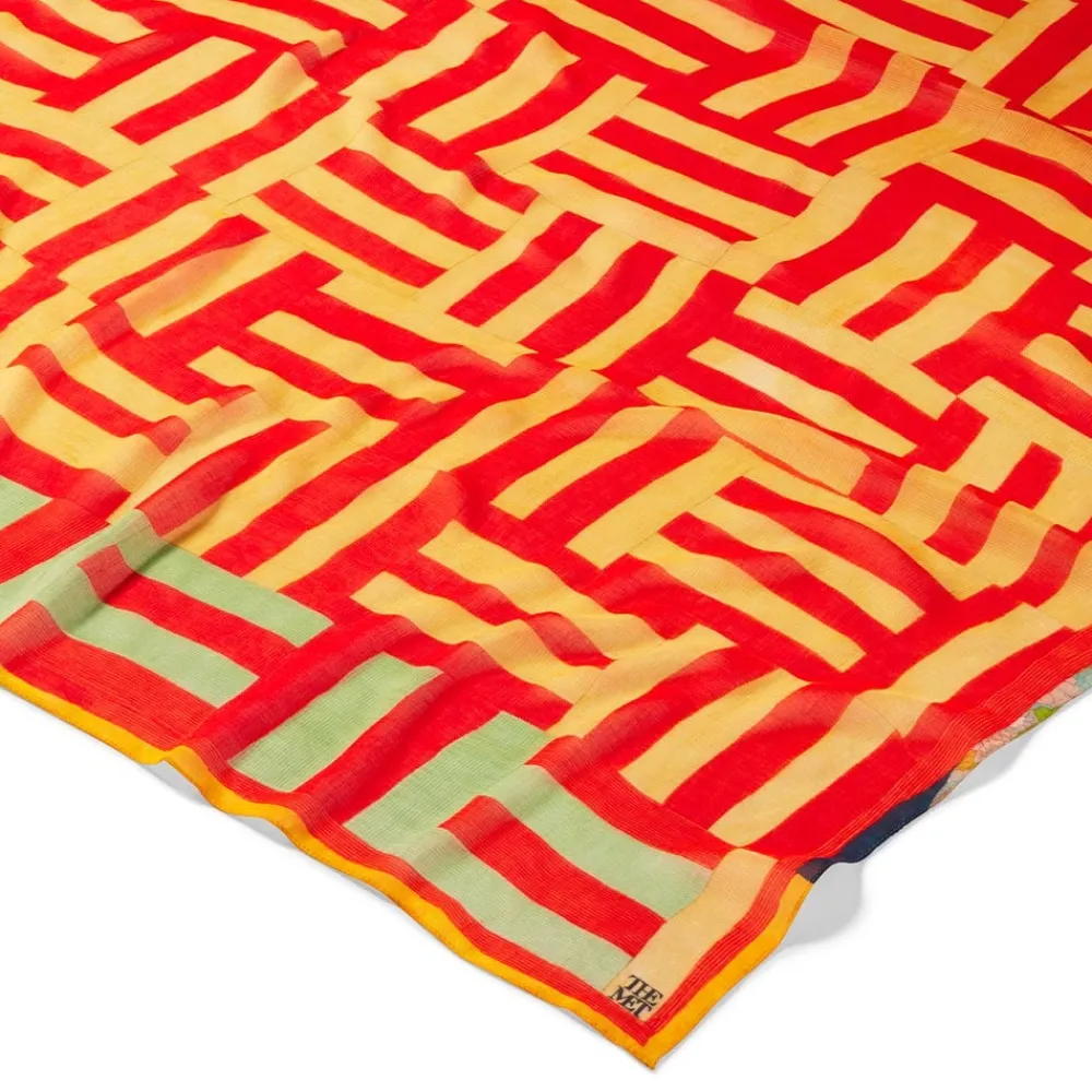 gees_bend_kennedy_basketweave_oversize_square_scarf_4.webp Gee's Bend Kennedy Basket-Weave Oversize Square Scarf*The Met Store Shop