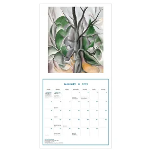 Georgia O'Keeffe Wall Calendar 2025*The Met Store Cheap